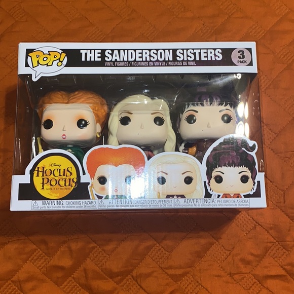 Disney | Funko Pop A Hocus Pocus The Sanderson Sisters | 3 Pack Set - Brand New - Picture 13 of 13